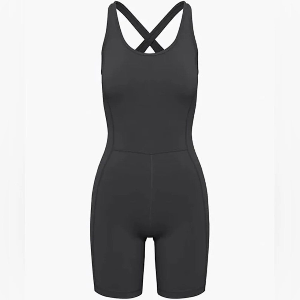 Black TNA Aritzia Surge Romper